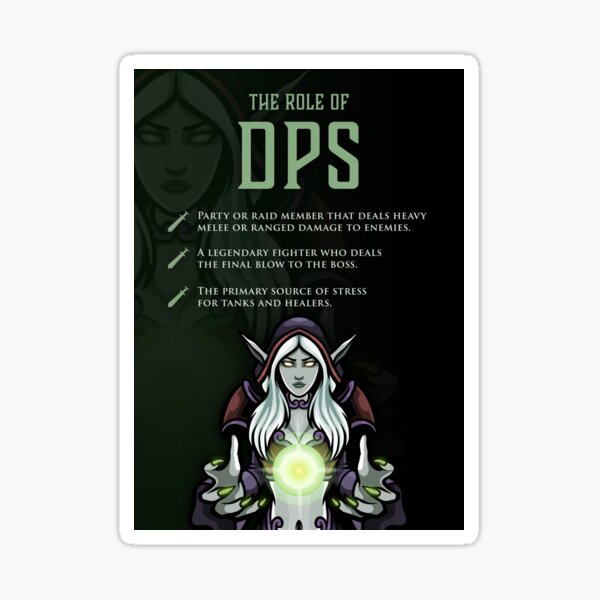 The Role of DPS Funny Video Game Raid Party Player