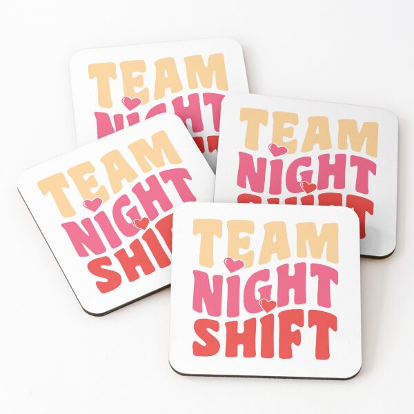 Item preview, Team Night Shift - Valentines day Edition for shift workers! designed and sold by TaraGbear.