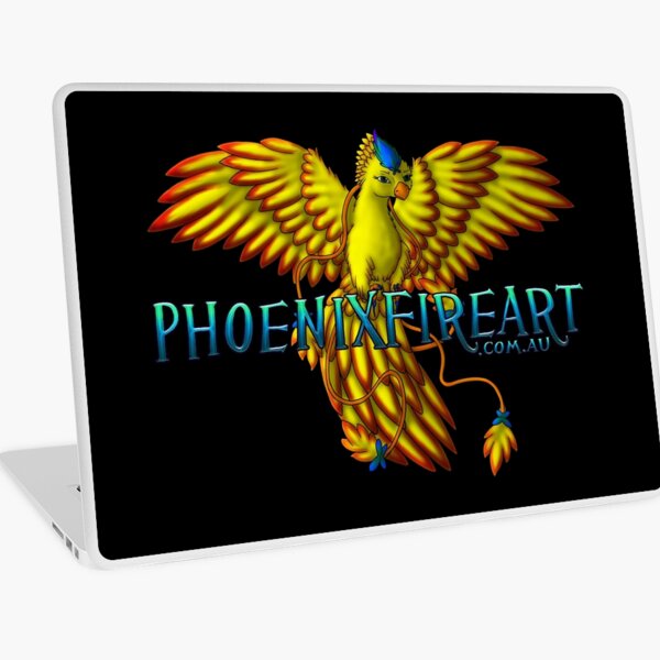 PhoenixFire Art Logo Laptop Skin