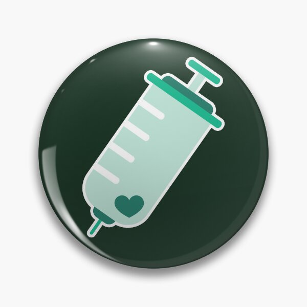Item preview, Green Kawaii Syringe  designed and sold by sasyall.