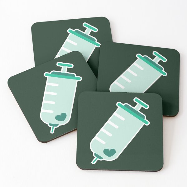Item preview, Green Kawaii Syringe  designed and sold by sasyall.