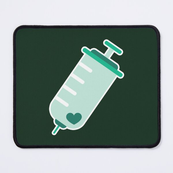 Item preview, Green Kawaii Syringe  designed and sold by sasyall.