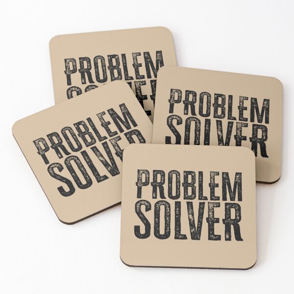 Item preview, Problem Solver - Black designed and sold by Reconocer.