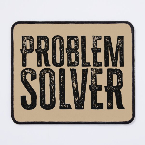 Item preview, Problem Solver - Black designed and sold by Reconocer.