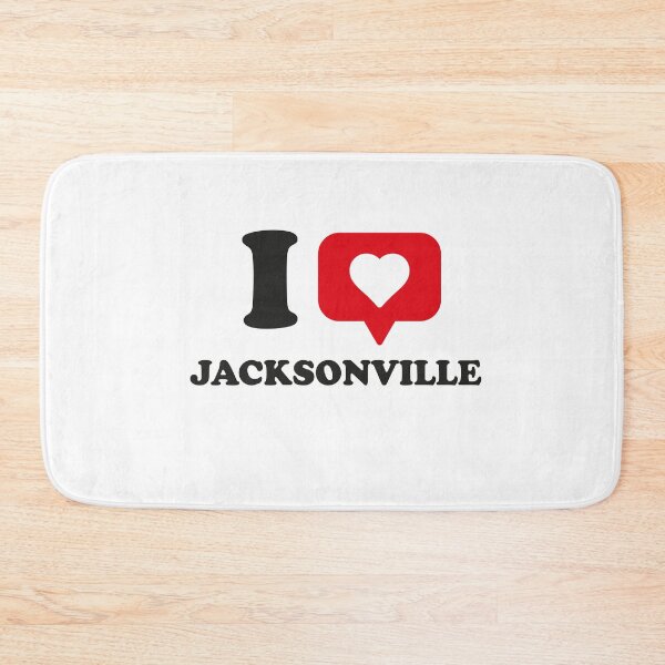 Item preview, I Love Jacksonville, I Heart Jacksonville, Hometown Jacksonville, Florida designed and sold by Danylo Mikhnievych.