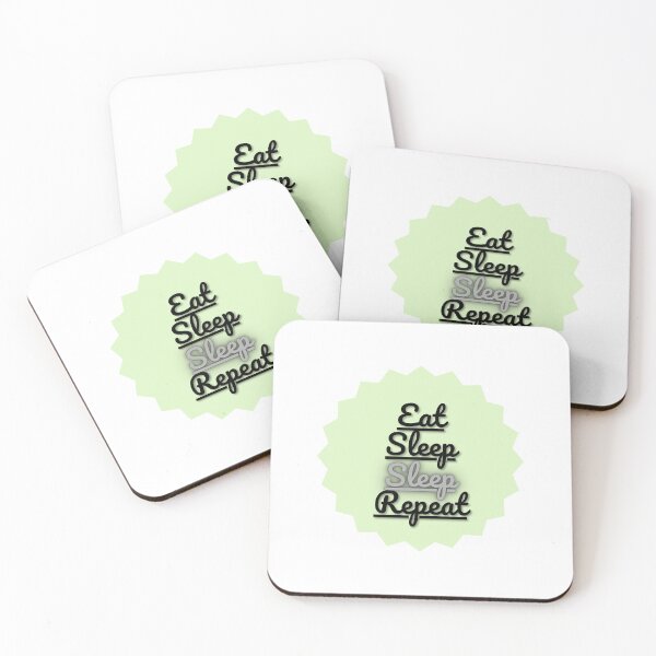 Item preview, Eat. Sleep...Sleep. Repeat. designed and sold by LapillusDesigns.