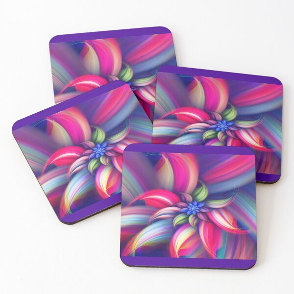 Item preview, Colorful flower, abstract designed and sold by zeljana0504.