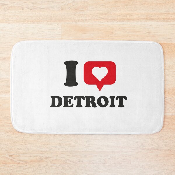 Item preview, I Love Detroit, I Heart Detroit, Hometown Detroit, Michigan designed and sold by Danylo Mikhnievych.