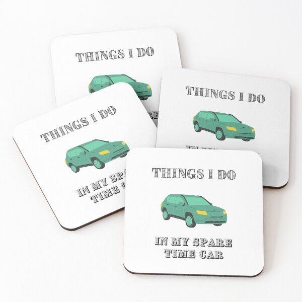 Item preview, Things I Do In My Spare Time Car designed and sold by erion-store.