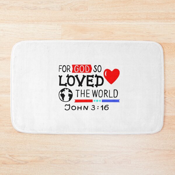 Item preview, For God so Loved the World  John 3:16 designed and sold by Rowena Jones.