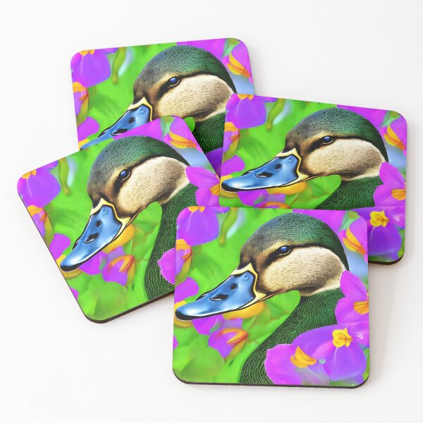 Item preview, Mallard Duck Flowers designed and sold by gramizzia.