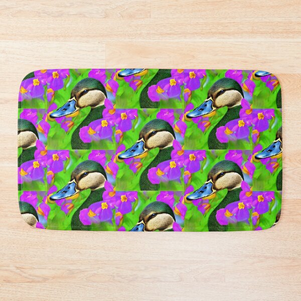 Item preview, Mallard Duck Flowers designed and sold by gramizzia.