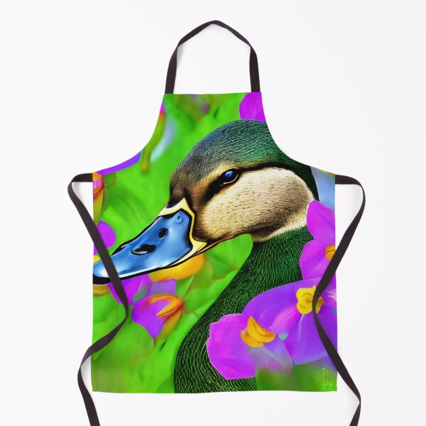 Item preview, Mallard Duck Flowers designed and sold by gramizzia.