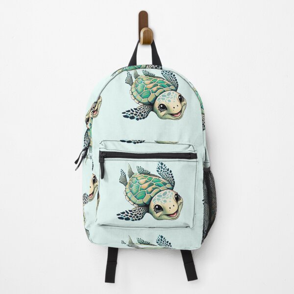 Item preview, Smiling Sea Turtle Cartoon designed and sold by Fitbys.