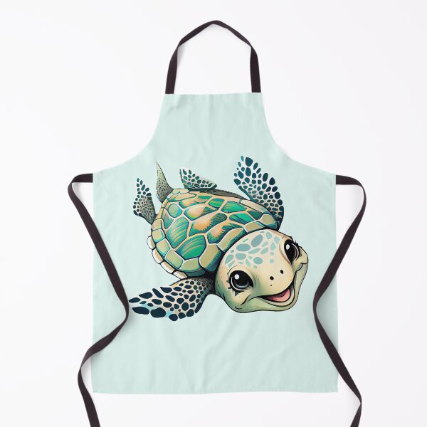 Item preview, Smiling Sea Turtle Cartoon designed and sold by Fitbys.