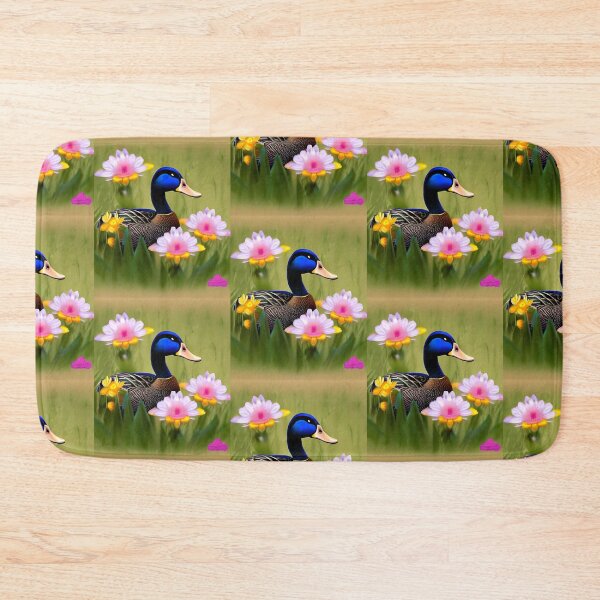 Item preview, Mallard Duck Flowers designed and sold by gramizzia.