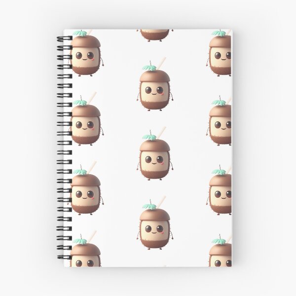 Item preview, Cute Coconut Themed Character designed and sold by ByDigitalDream.