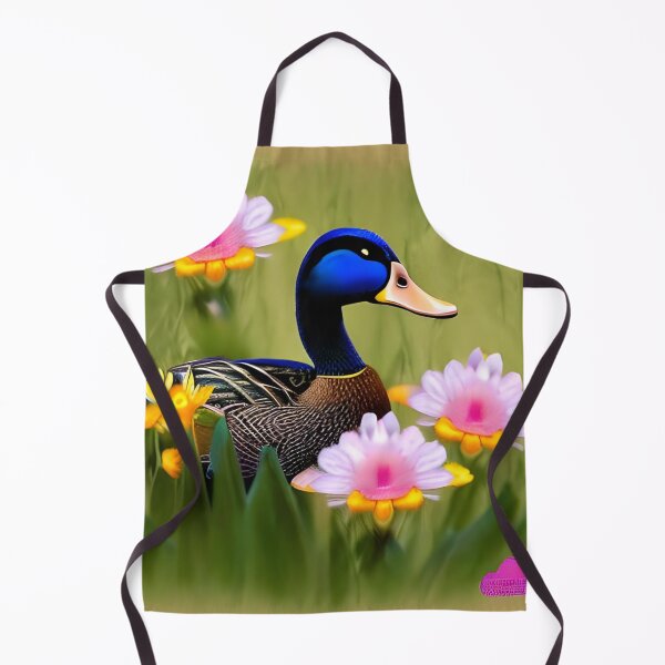 Item preview, Mallard Duck Flowers designed and sold by gramizzia.