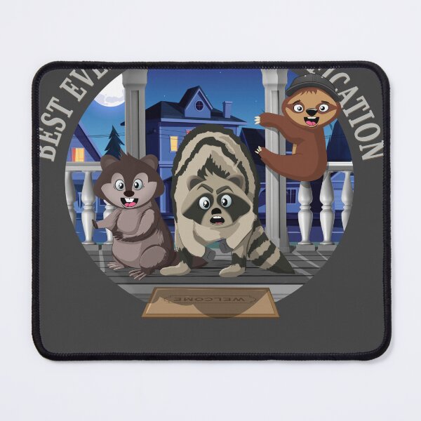 Item preview, Funny doorbell cam notification animals designed and sold by TipTopTapo.