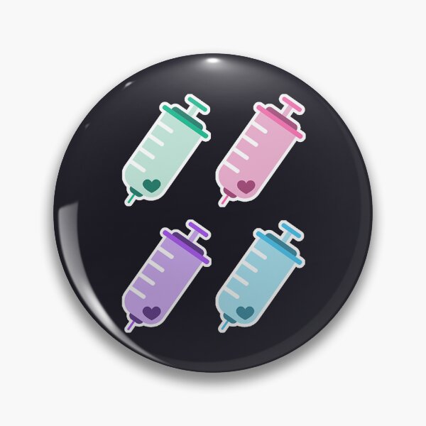 Item preview, Kawaii Pastel Syringes designed and sold by sasyall.