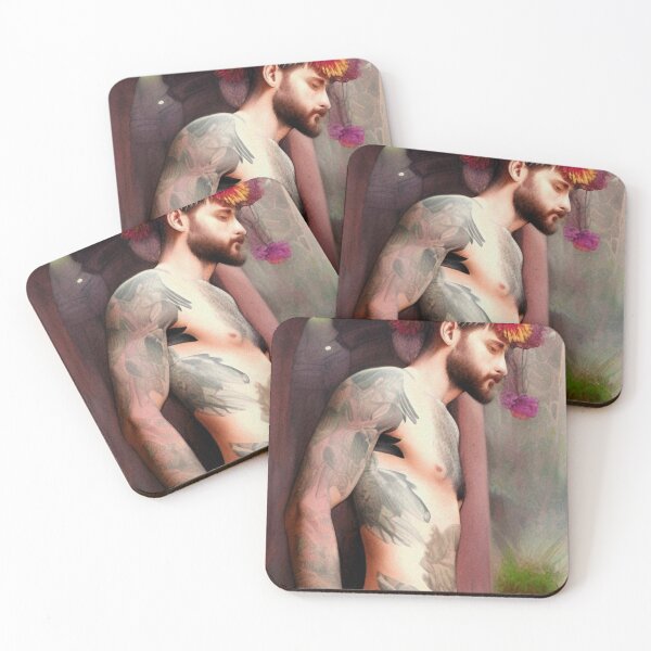 Item preview, A handsome Tattooed Man with Flowers on his Head (The Great Return)  designed and sold by DelMoore93.