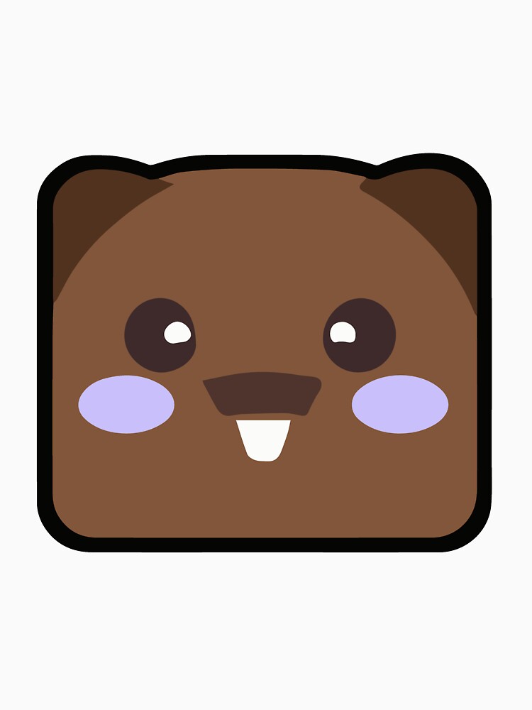 Imagen 7 de 7, Camiseta clásica con la obra Pequeño wombat caca rectangular kawaii, diseñada y vendida por pierdus.
