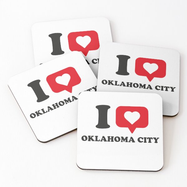 Item preview, I Love Oklahoma City, I Heart Oklahoma City, Hometown Oklahoma City, Oklahoma designed and sold by Danylo Mikhnievych.