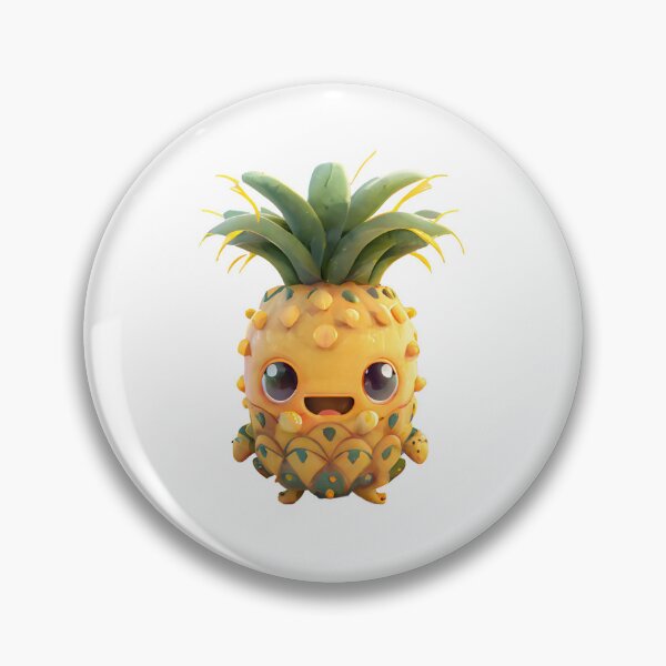 Item preview, Cute Pineapple Themed Character designed and sold by ByDigitalDream.