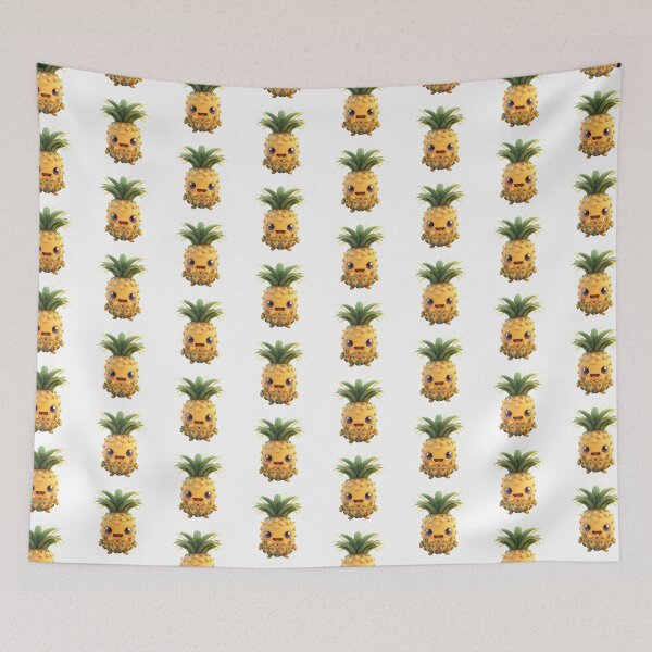 Item preview, Cute Pineapple Themed Character designed and sold by ByDigitalDream.