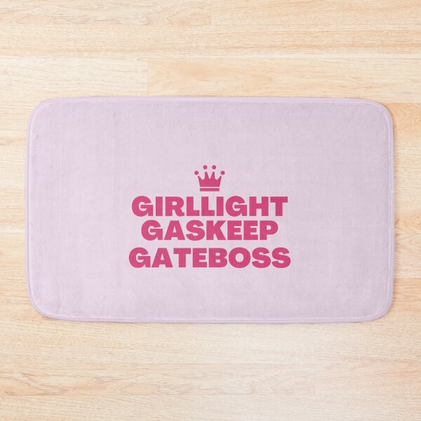 Item preview, Girlboss Parody, Girllight Gaskeep Gateboss Typography Cringe Comedy designed and sold by ThatJewishFeminist Ali S.