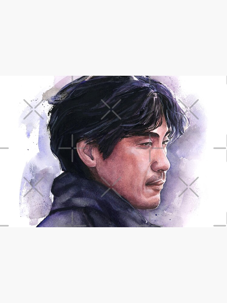 Lee Dong-Sik in Beyond Evil Watercolor Painting