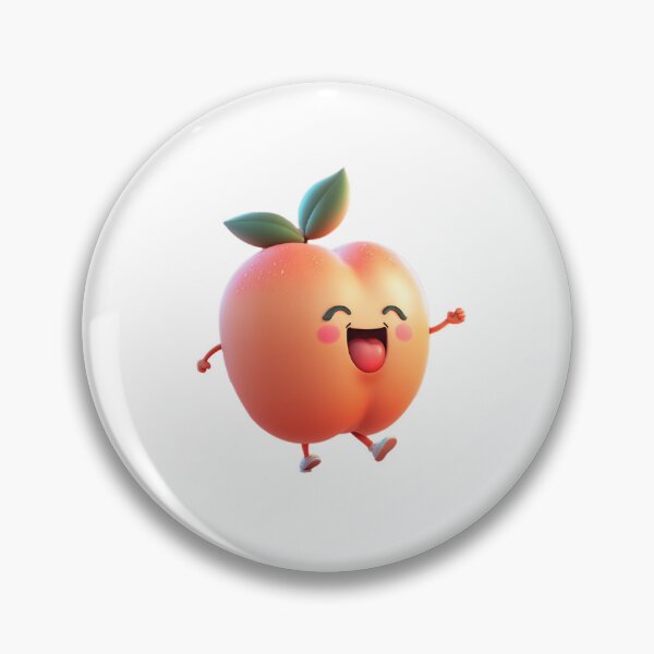 Item preview, Happy Peach Themed Character designed and sold by ByDigitalDream.