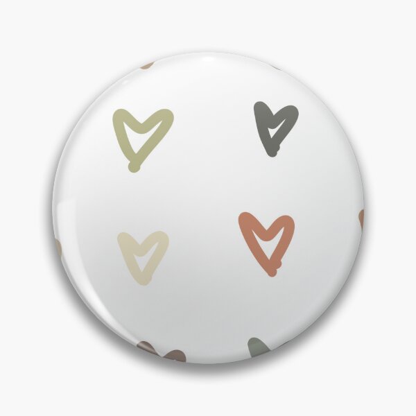 Item preview, earth tone heart sticker pack designed and sold by spoiledchai ♡.