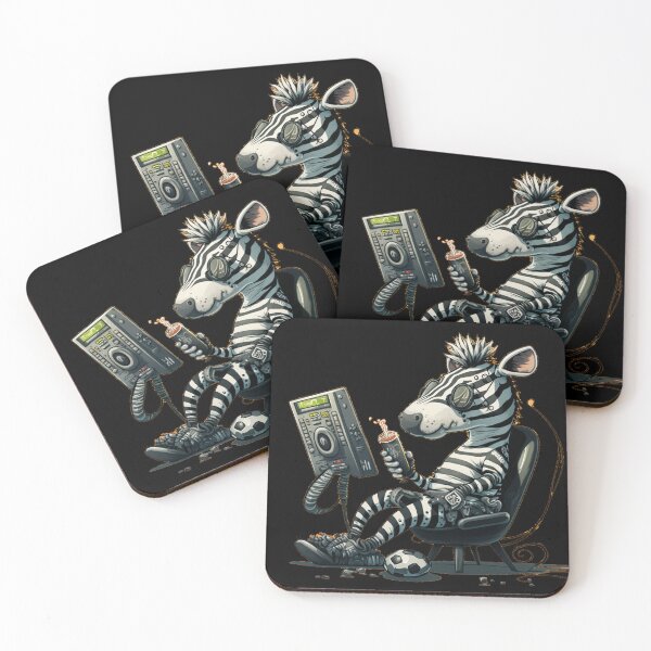 Item preview, Zebra Gamer - funny Zebra gamer designed and sold by khaledahmed6249.