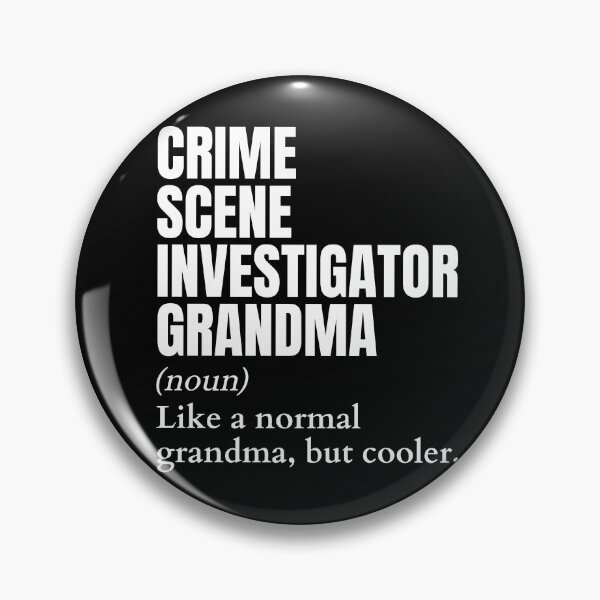 Item preview, Funny Crime Scene Investigator Grandma Definition designed and sold by EndlessFreedom.