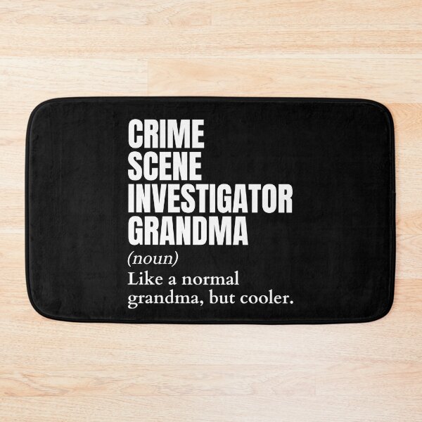 Item preview, Funny Crime Scene Investigator Grandma Definition designed and sold by EndlessFreedom.