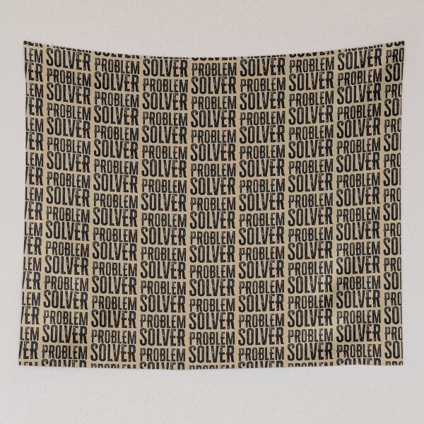 Item preview, Problem Solver - Black designed and sold by Reconocer.