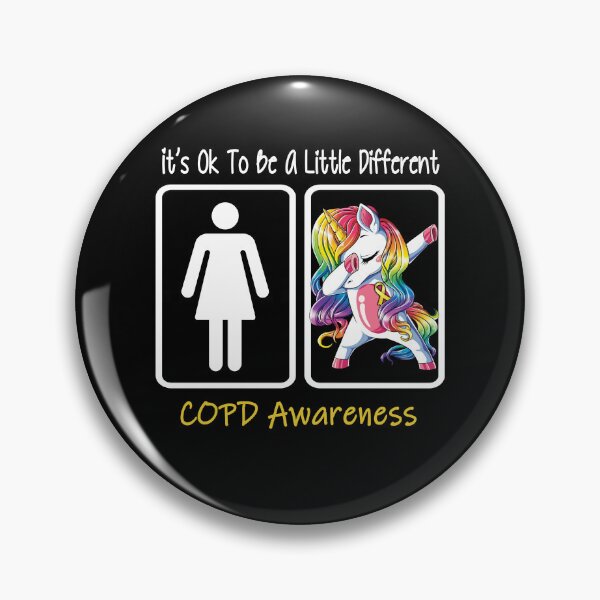 Item preview, COPD Awareness - It is Ok To Be A Little Different designed and sold by RekaJoJo.