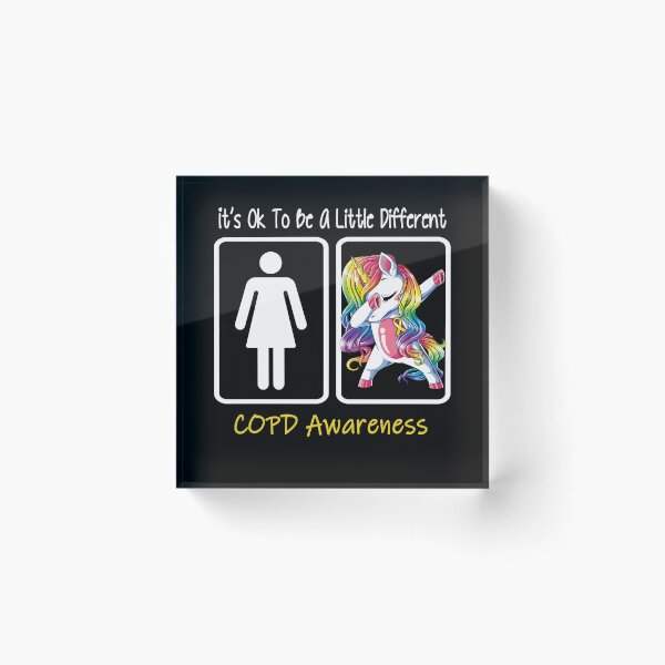 Item preview, COPD Awareness - It is Ok To Be A Little Different designed and sold by RekaJoJo.