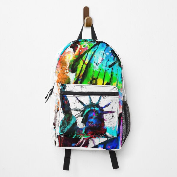 Item preview, Elegant Colorful Abstract Stature Of Liberty designed and sold by nicholekoch1.