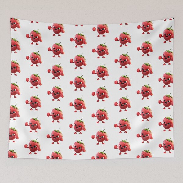 Item preview, Fighting Strawberry Themed Character designed and sold by ByDigitalDream.