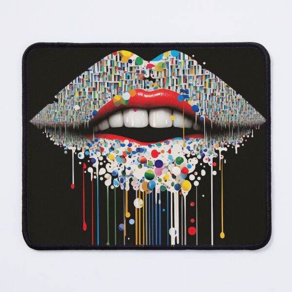 Item preview, Lovely Lips in multicolours designed and sold by Left-Hand-Tree.