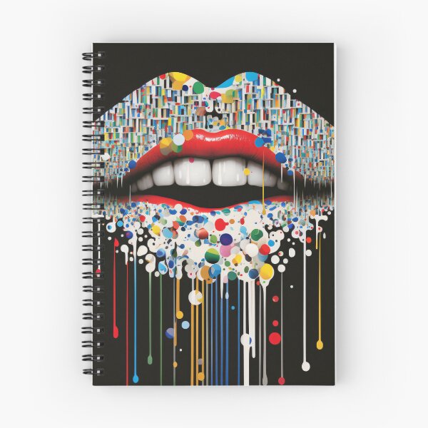 Item preview, Lovely Lips in multicolours designed and sold by Left-Hand-Tree.