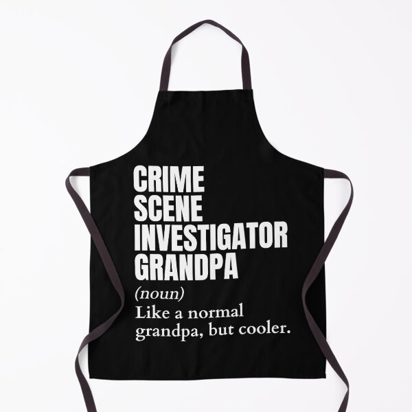 Item preview, Funny Crime Scene Investigator Grandpa Definition designed and sold by EndlessFreedom.