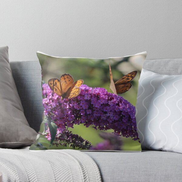 Item preview, Monarch Butterflies on Buddleja designed and sold by NanaRusty.