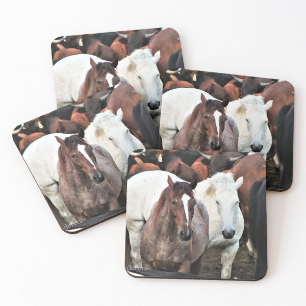 Item preview, Hard Working Horses designed and sold by ForestWanderersArt.