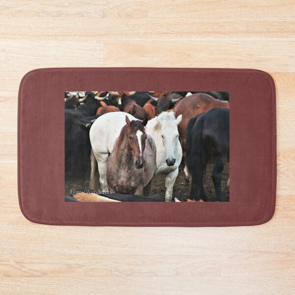 Item preview, Hard Working Horses designed and sold by ForestWanderersArt.
