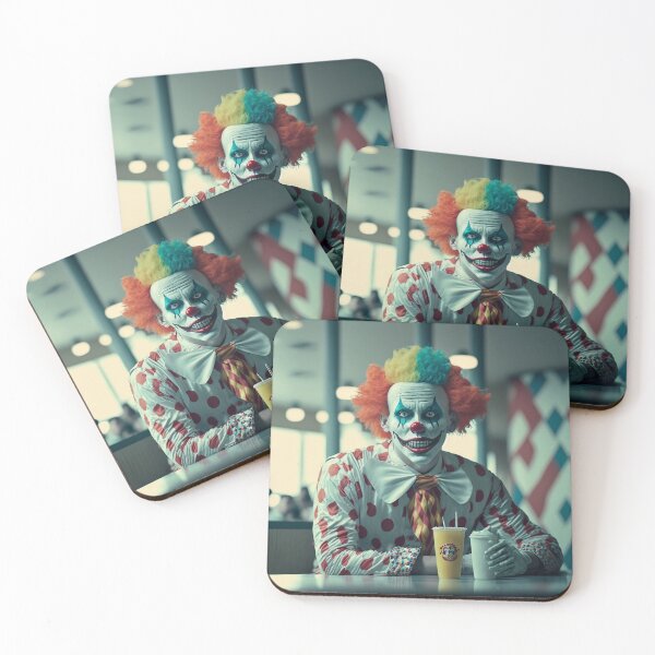 Item preview, Joker Version of Ronald McDonald Enjoying a Shake designed and sold by HummingbirdIA.
