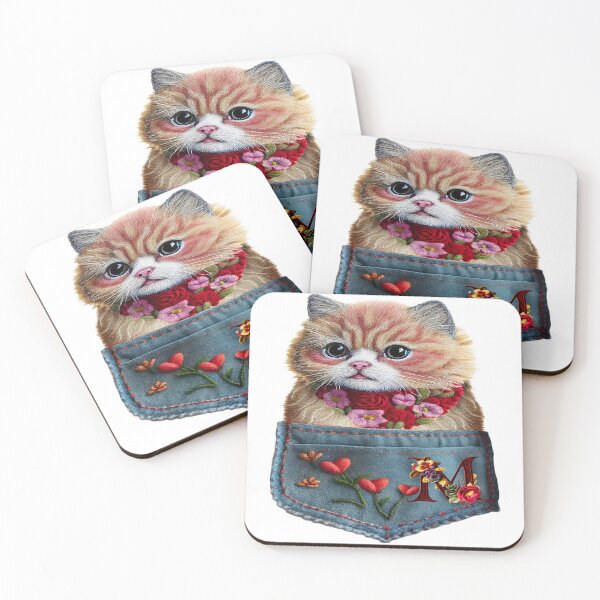 Item preview, An Outfit With a Yellow Kitten in Your Pocket For Valentine Day  designed and sold by Rocky Mountain Artistry.