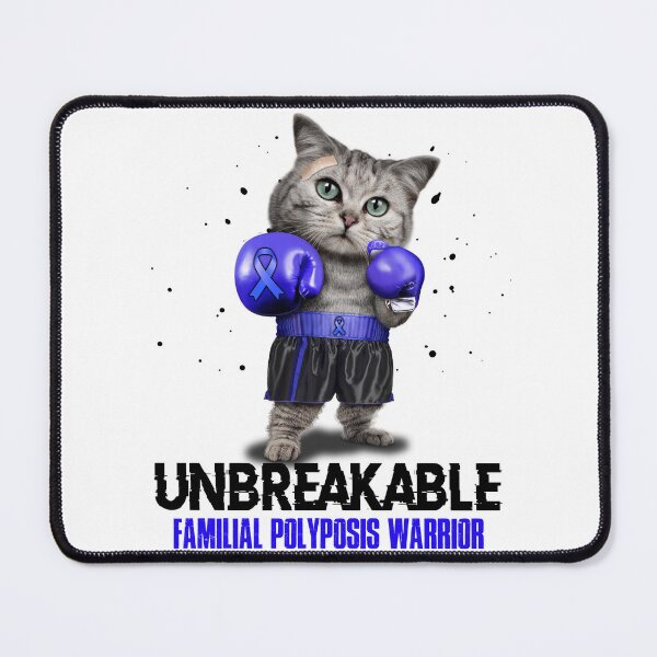 Item preview, Familial Polyposis Warrior - UNBREAKABLE - Familial Polyposis Ribbon designed and sold by EdithShop59.